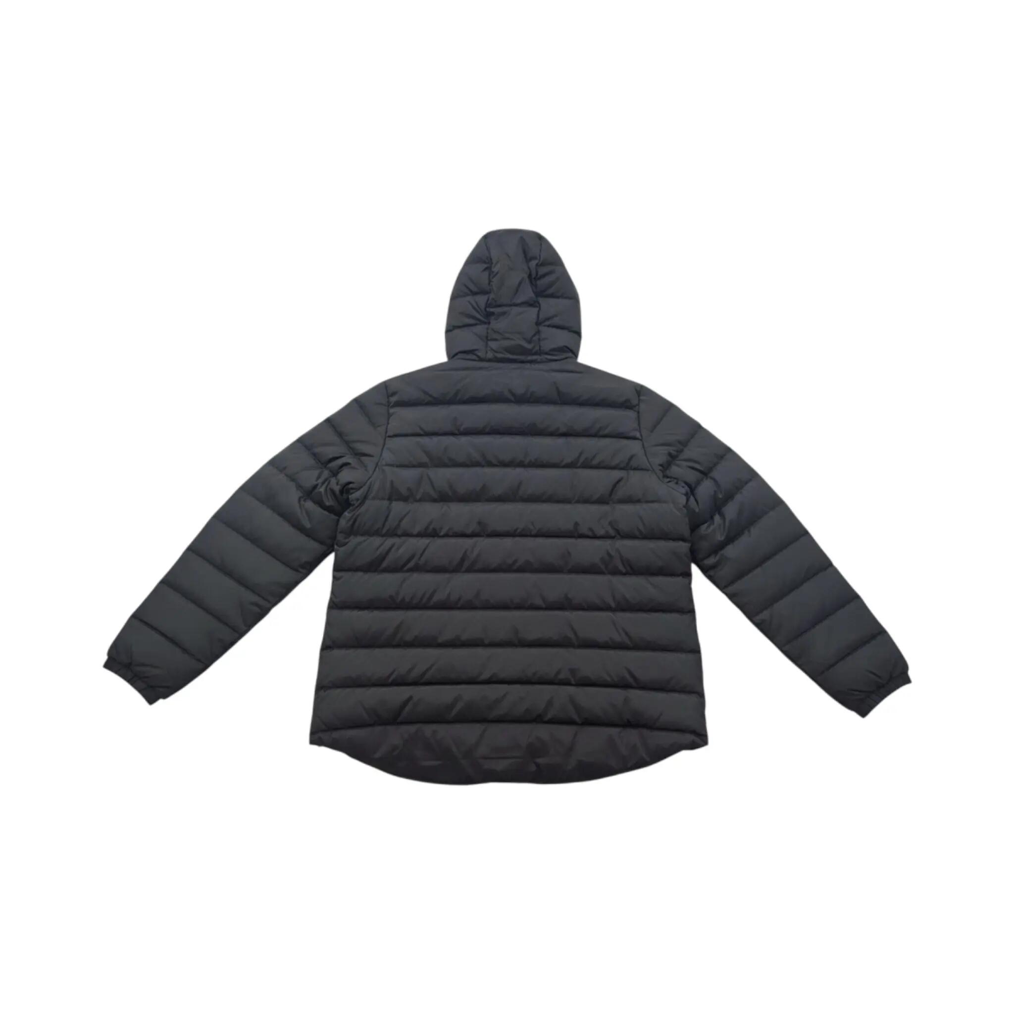 Daunenjacke Down Hooded Jacket in Dunkelgrau 4/4