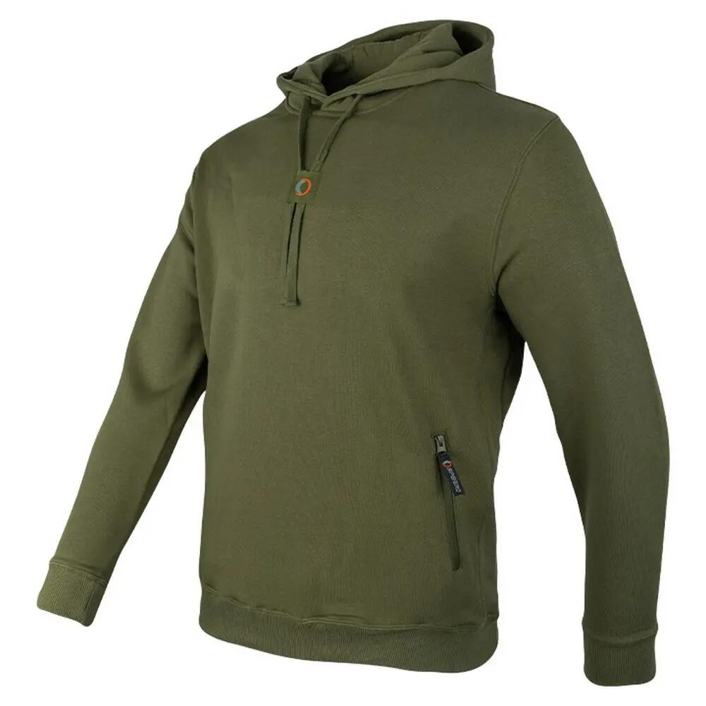Felpa Con Cappuccio Uomo Speero Tech Verde 3/6