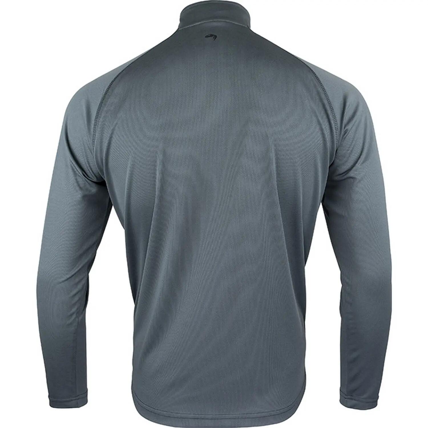 Mens Armour Mesh Midlayer (Titanium) 2/4