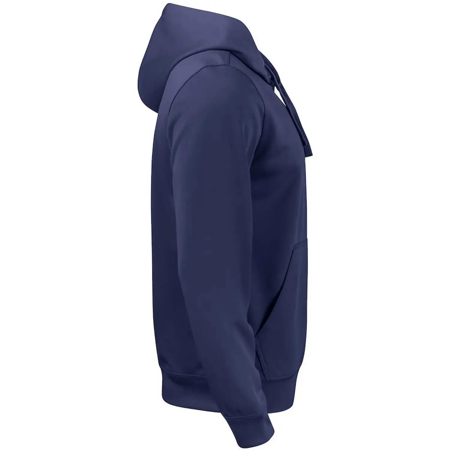 Sweat À Capuche BASIC ACTIVE Adulte (Bleu Marine Foncé) 4/4