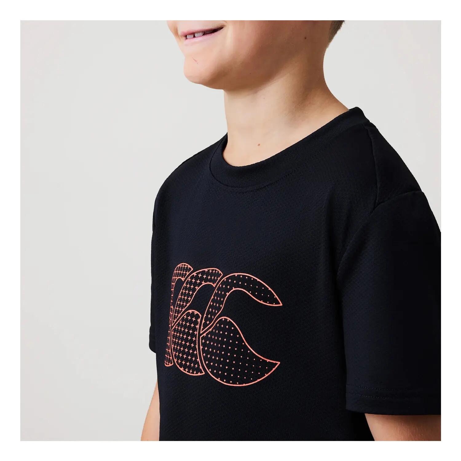 "Tempo+" TShirt für Kinder Schwarz 3/6