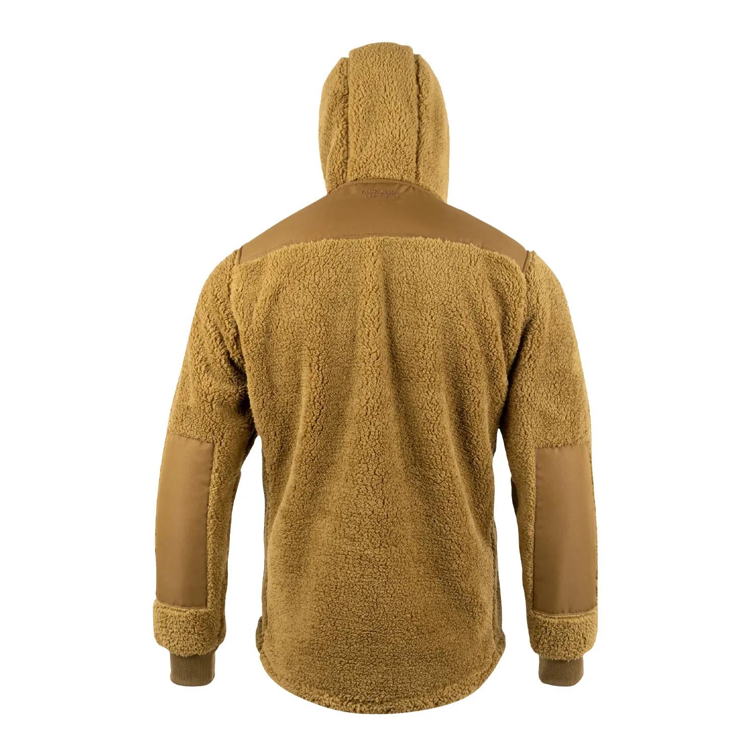 "Gen" Kapuzenpullover für , Langfaseriges Vlies Herren Camel 2/2
