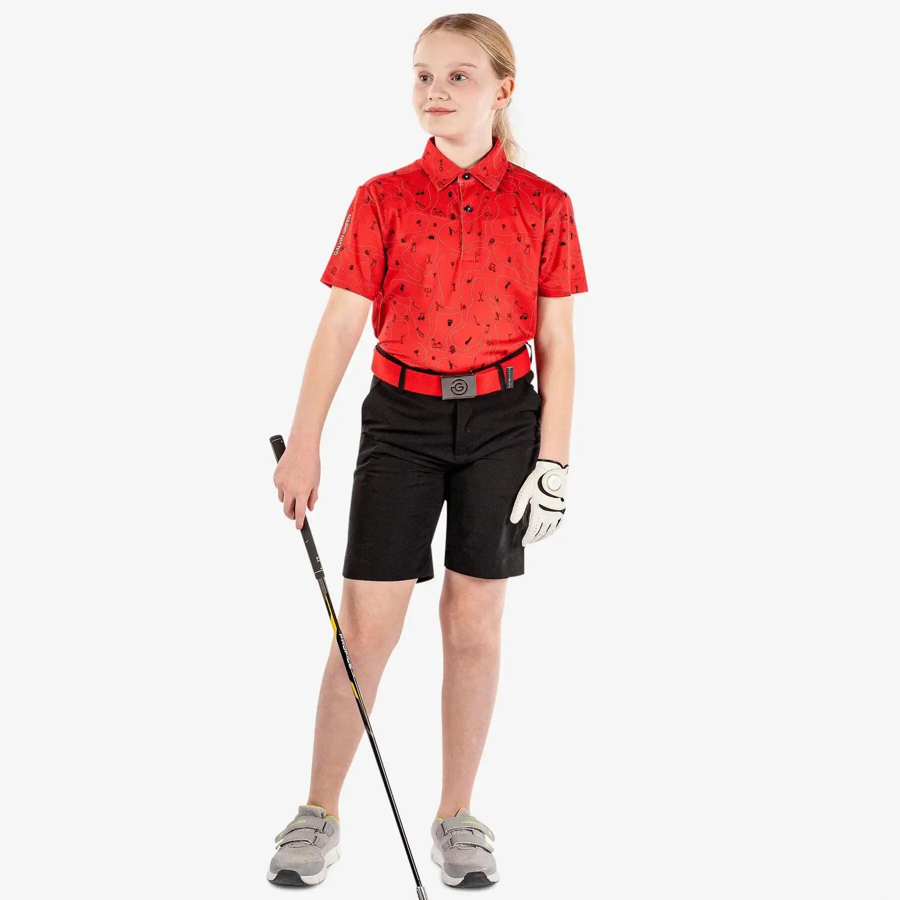 Koszulka polo dla dziewczynki Galvin Green Rowan 2/6