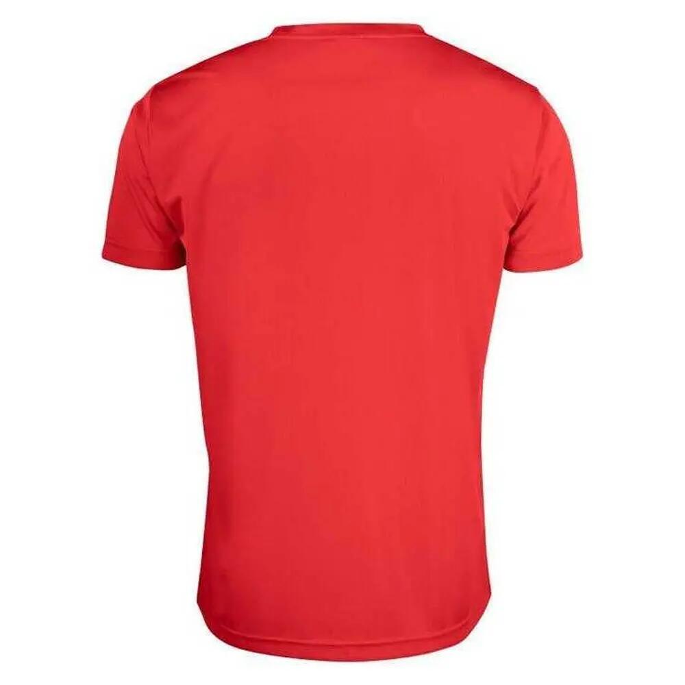 Tshirt BASIC ACTIVE Homme (Rouge) 2/4