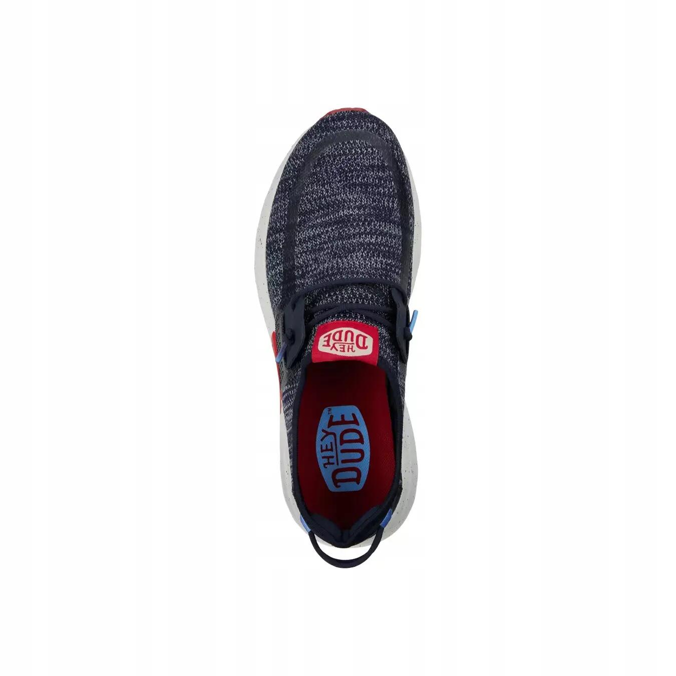 Baskets Hey Dude Modèle Sirocco M Sport Mode Couleur Bleu 6/6