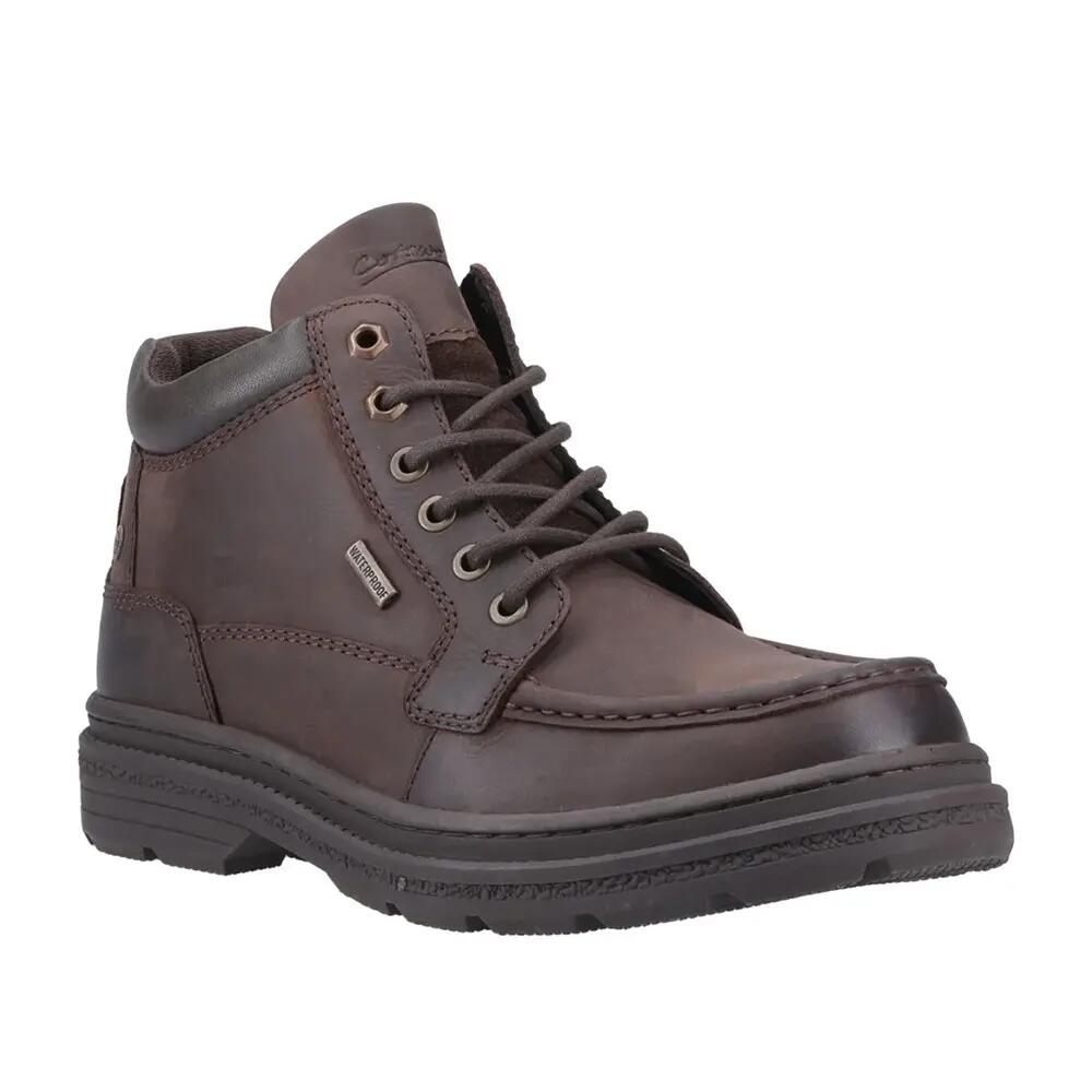 Mens Cricklade Leather Waterproof Ankle Boots (Brown) 6/6