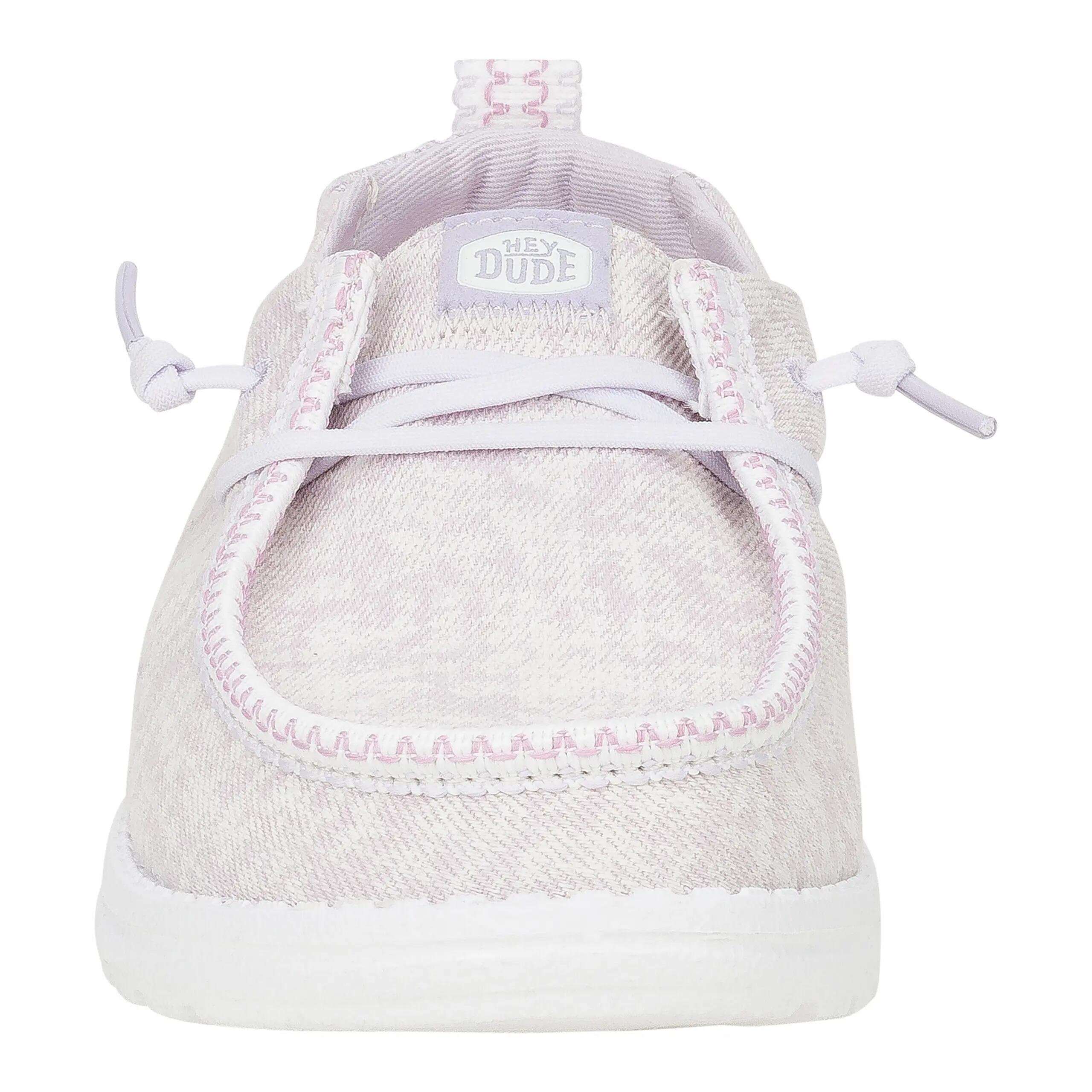 Buty Hey Dude Wendy Surf Wash Fioletowe 6/6