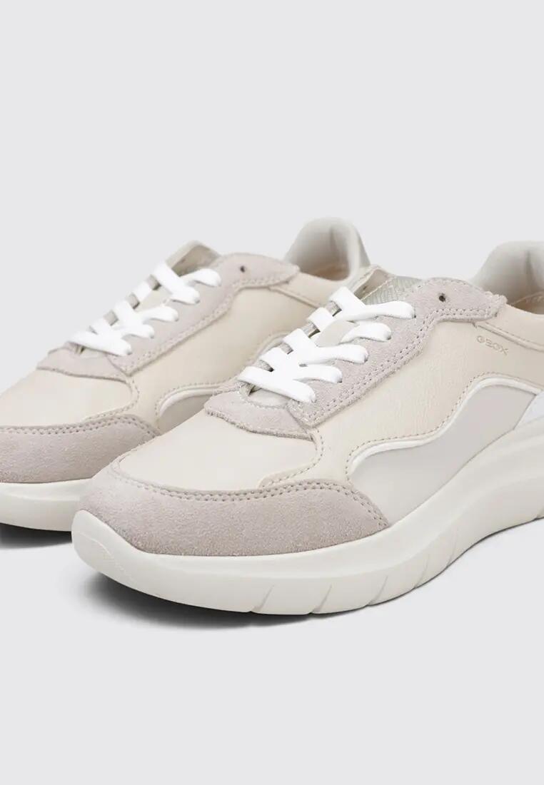 Chaussure de randonnée Baskets Femme Geox D PLUMMERY A Beig 3/5