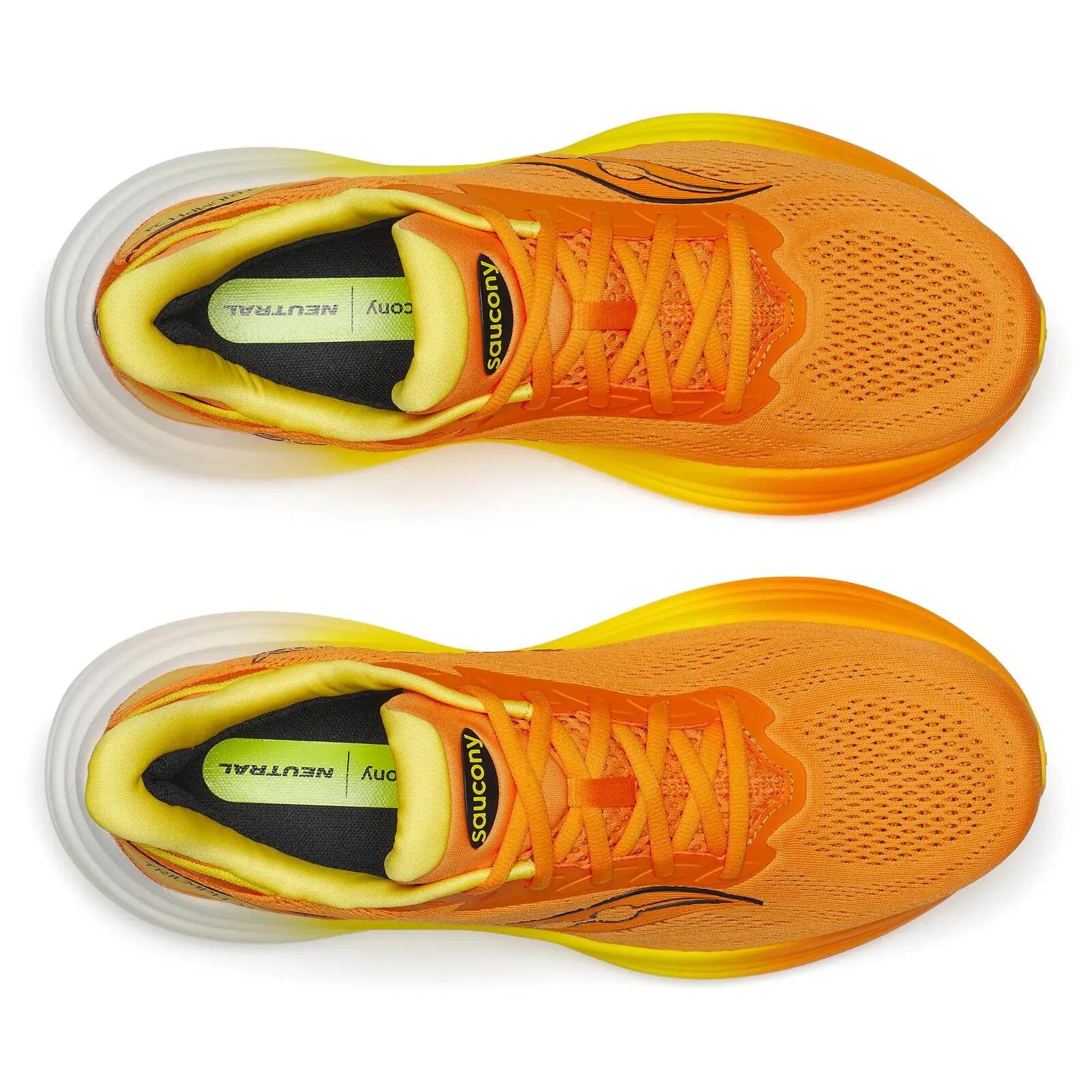Pantofi alergare Saucony Triumph 24 - roșu Fuego | confort maxim 5/5