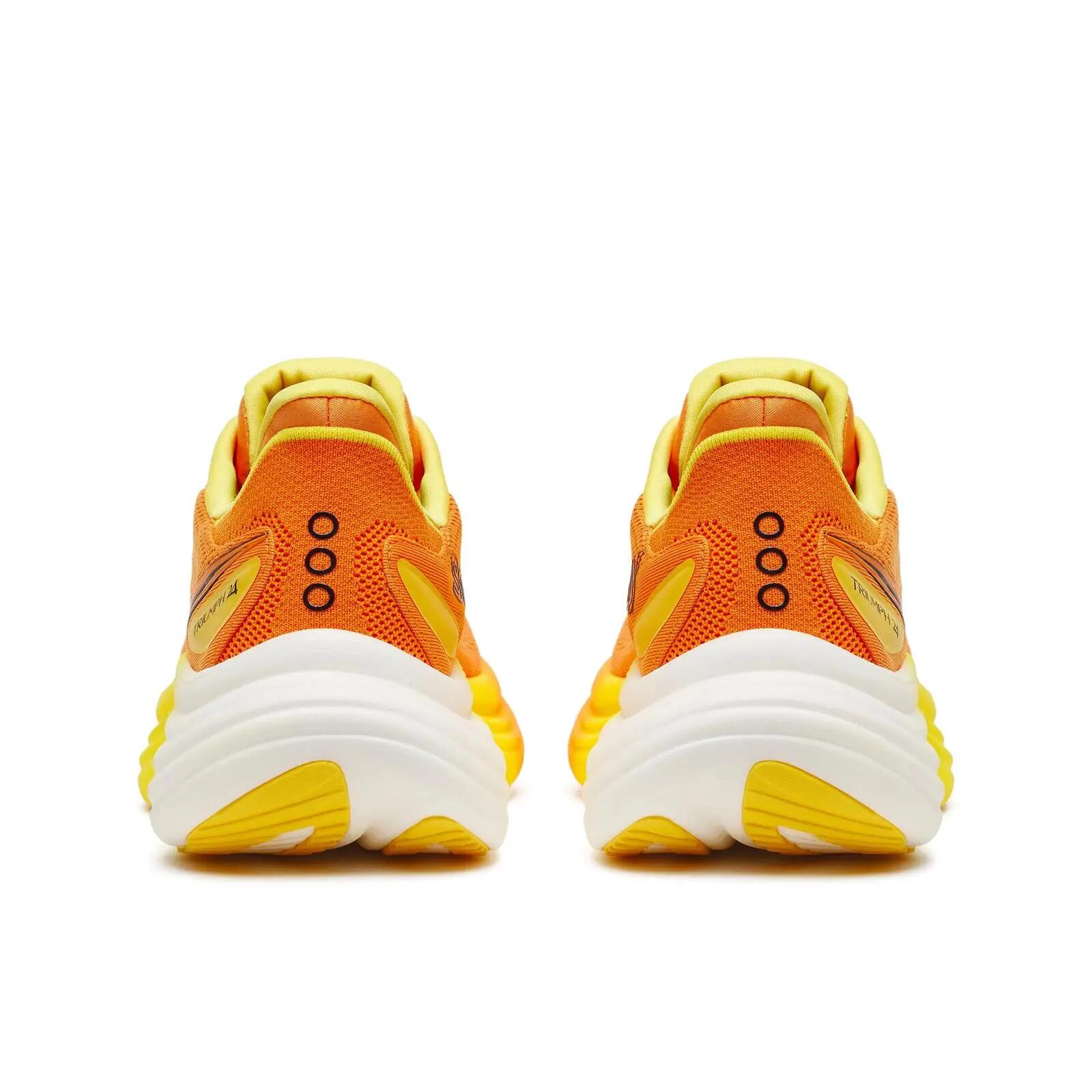 Pantofi alergare Saucony Triumph 24 - roșu Fuego | confort maxim 4/5