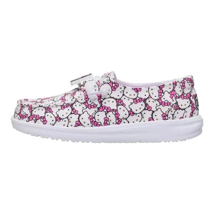 HeyDude Dziewczęce Mokasyny Wendy Y Hello Kitty Takeover