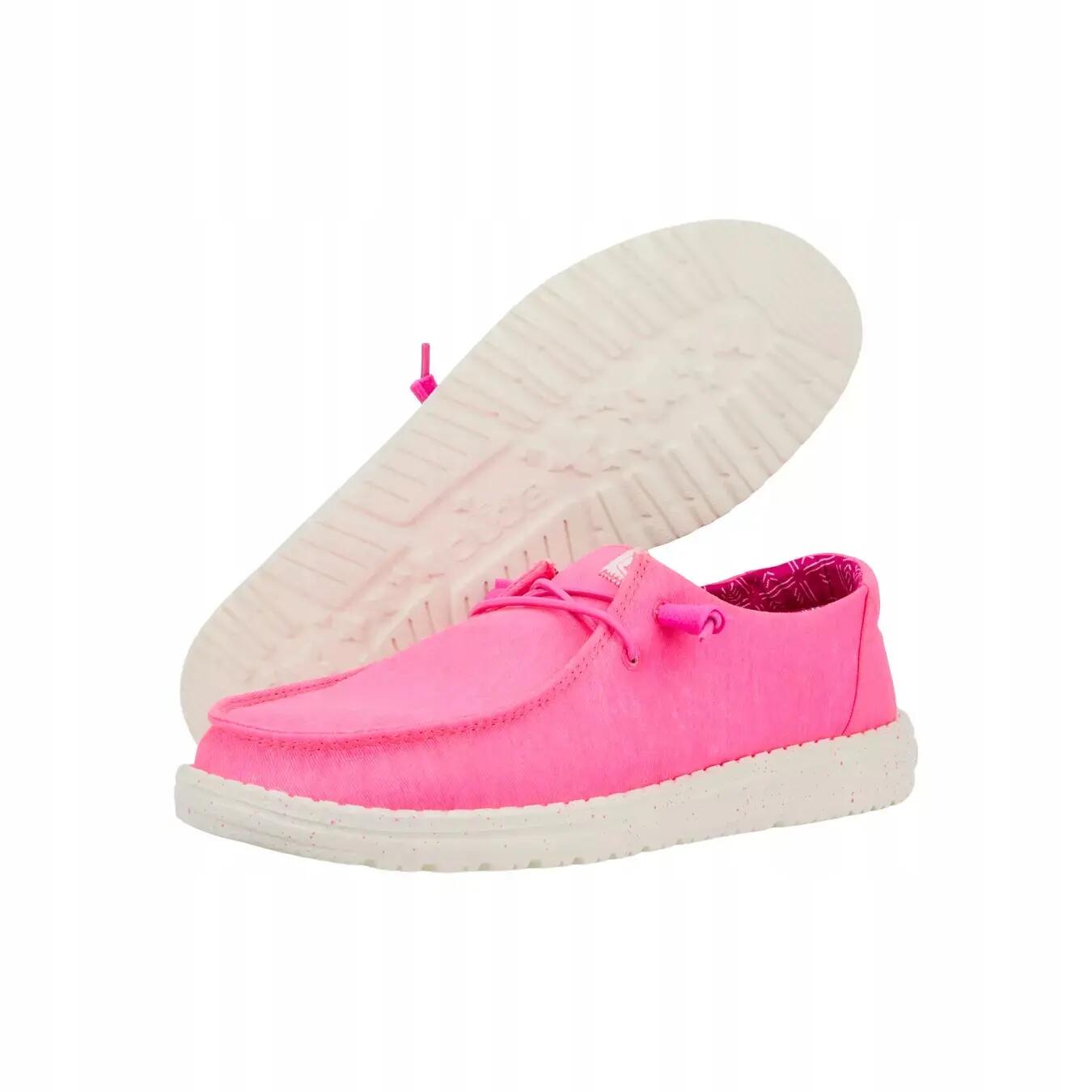 HEYDUDE Damskie Mokasyny Wendy Stretch Canvas 3/6