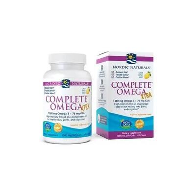 Essentiële vetzuren immuniteit complete omega xtra 60 pcs
