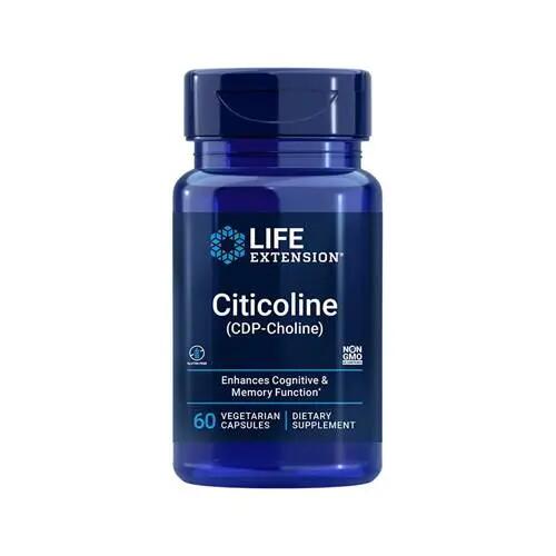 Witaminy i minerały Mózg Pamięć Koncentracja Citicoline Cdpcholine 250 MG 60 szt 3/3