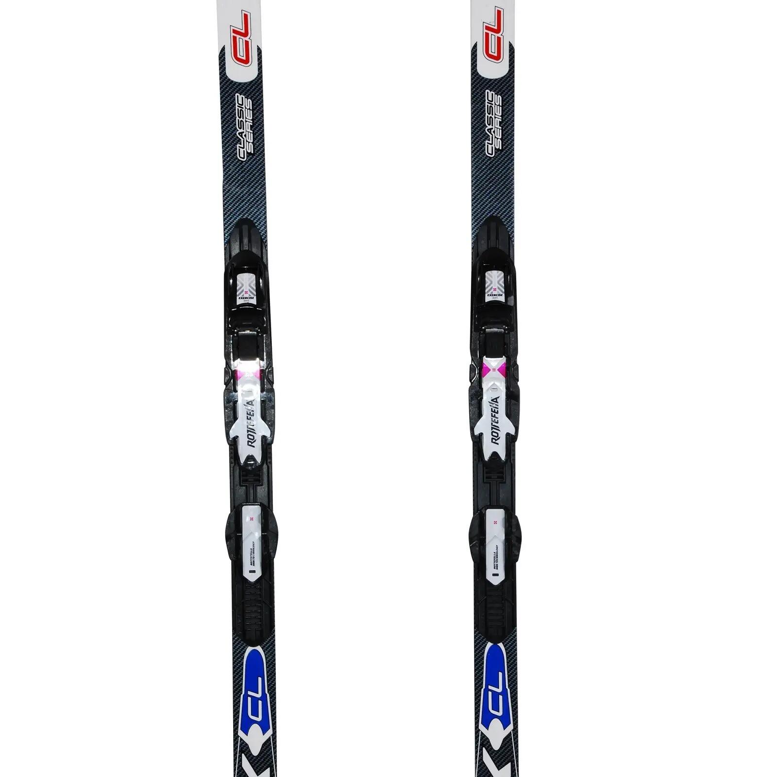 TWEEDEHANDS - Ski De Fond Occasion Rossignol Zymax Cl + Fixation Nnn Profil 3/4
