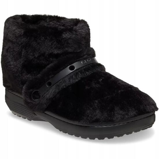 Crocs Damskie Botki Ocieplane Lekkie Classic Unfurgettable Boot 38-39