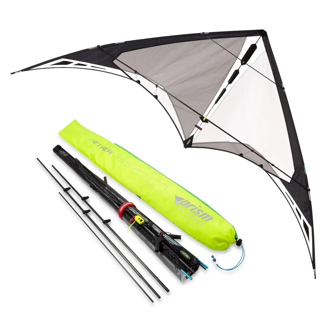Cerf-volant acrobatique Prism Aether Smoke ATRGW Gris 203 cm 3/7