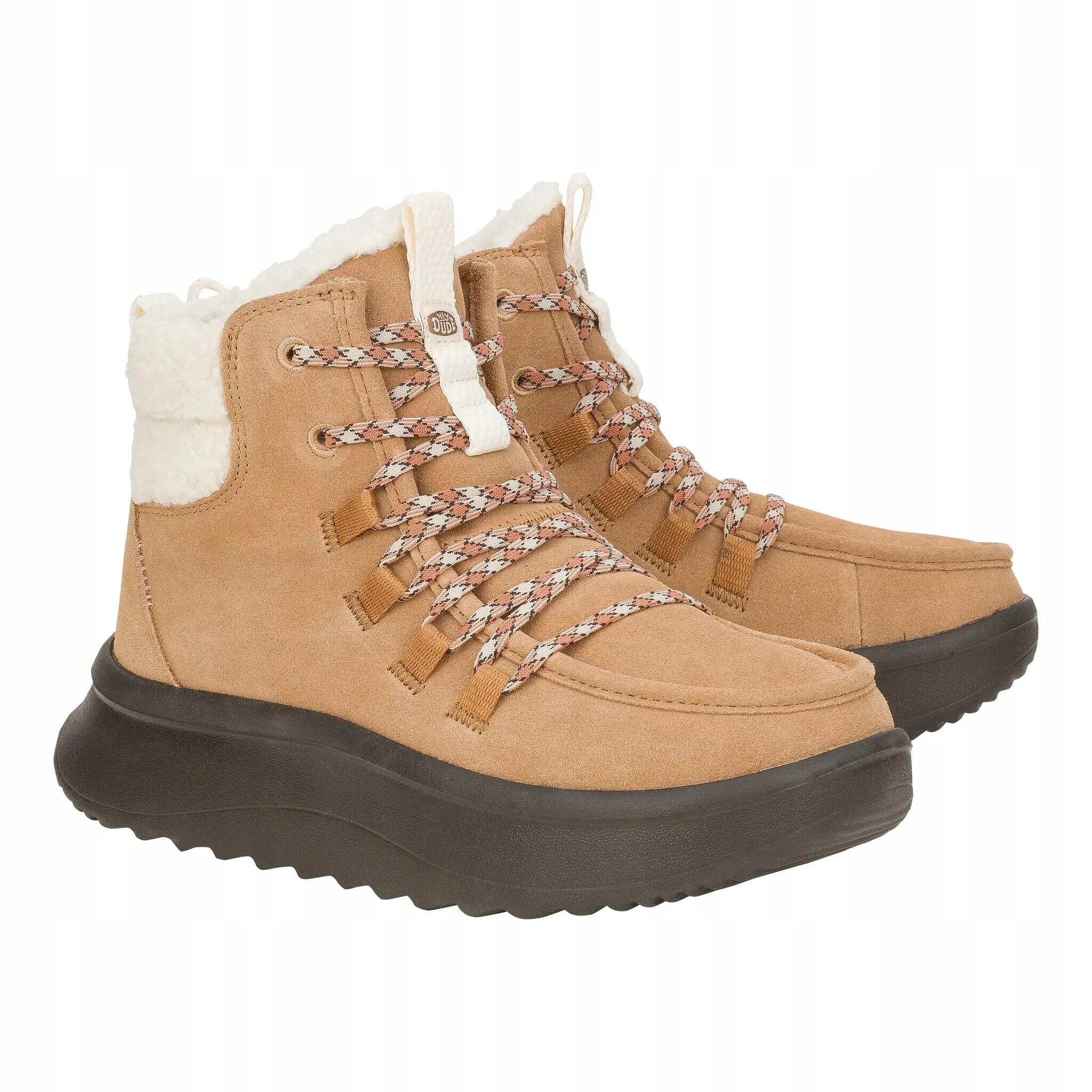 HEYDUDE Damskie Buty zimowe Wendy Peak Apres Suede Cozy 4/6