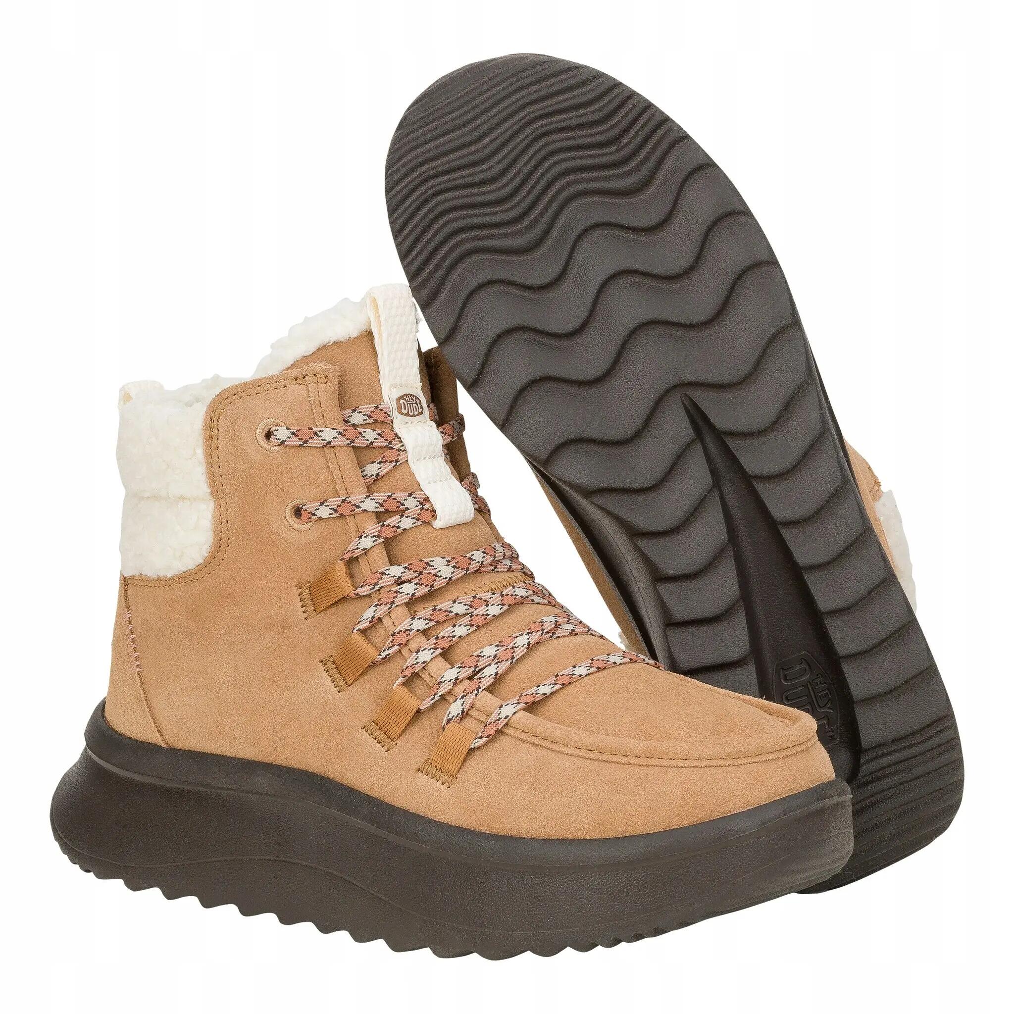 HEYDUDE Damskie Buty zimowe Wendy Peak Apres Suede Cozy 3/6