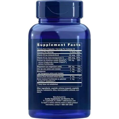 Vitamine e minerali Ossa e articolazioni Bone Restore With Vitamin K2 120 pcs 2/2