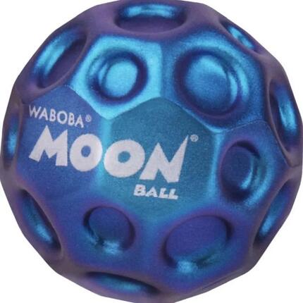 Balle Rebondissante Moon Ball Motif/style Irisé (Bleu Foncé) 63 mm