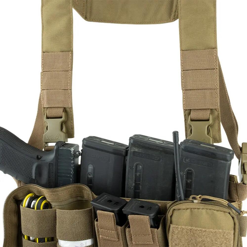 "Tactical VX" Funktionsweste, Tarnmuster Damen und Herren Kojote 4/6