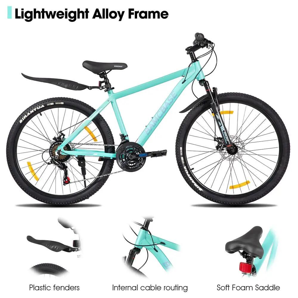 Dames Heren Mountainbike 26/27,5 inch 21V Aluminium Schijfremmen 2/6