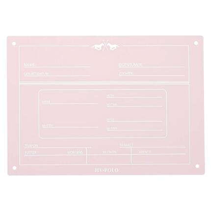 Stallinformationstafel HV Polo German HVPPolo