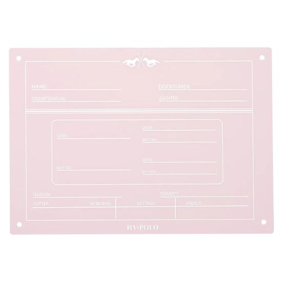 Stallinformationstafel HV Polo German HVPPolo
