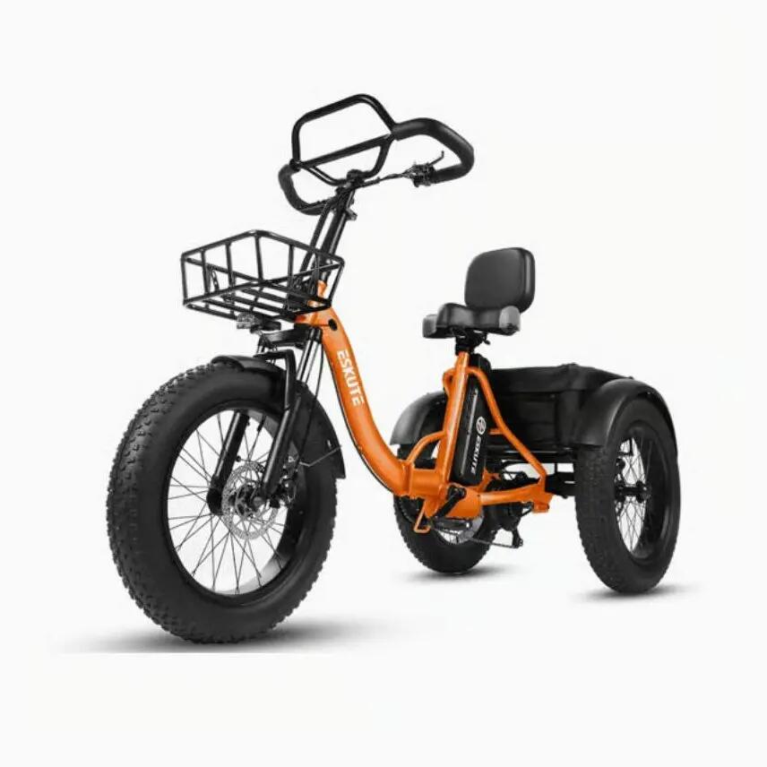 Electric Tricycle ESKUTE T302Pro - 48V 20.8Ah Lithium Battery - 20" Tire