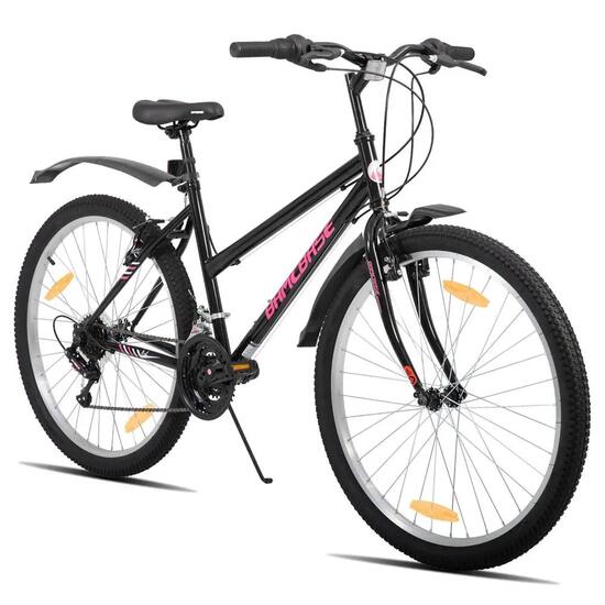 Meisjes Dames Mountainbike 24/26 inch 18V Stalen Frame V-Brakes