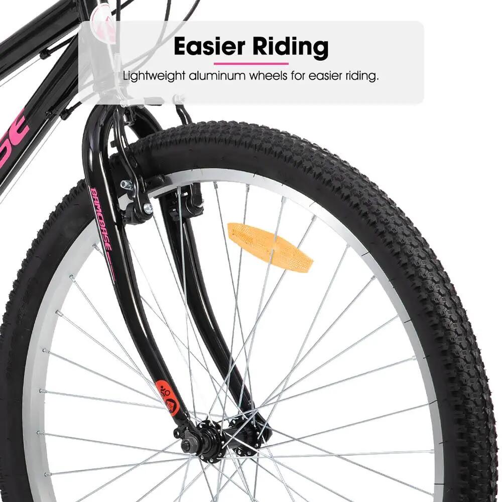 MTB Mujer 24/26 pulgadas Frenos V-Brake 18V Acero 6/6