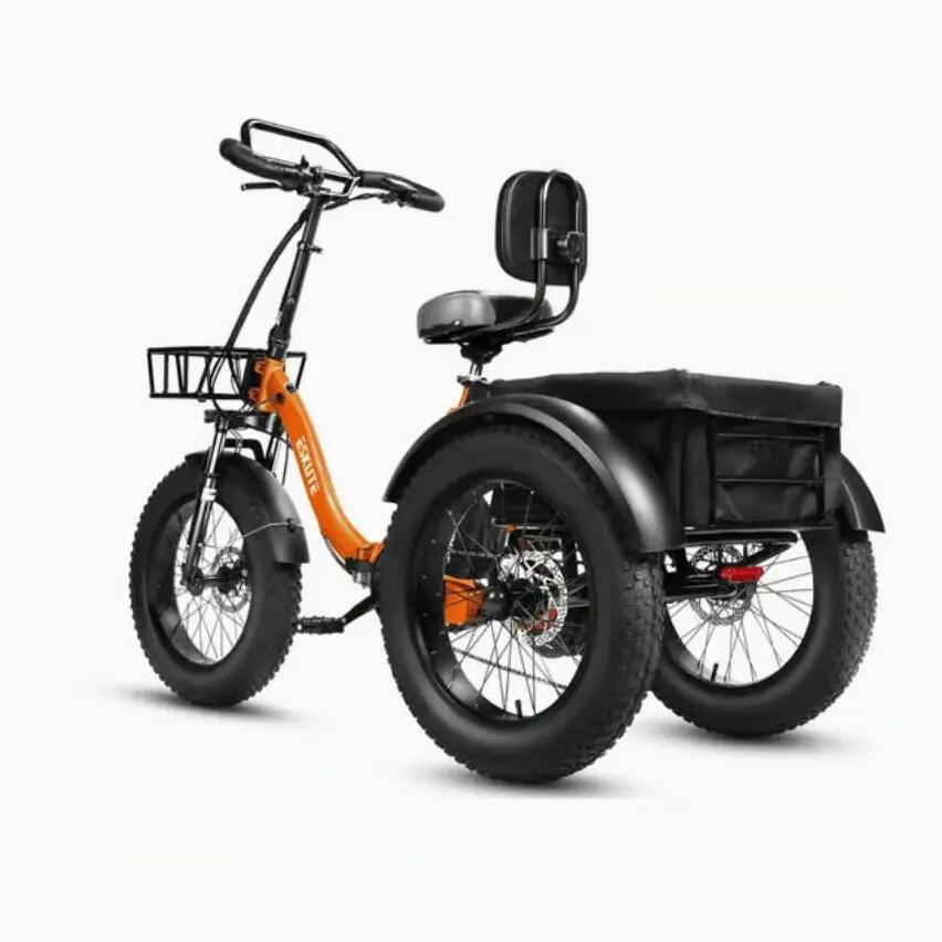 Triciclo Elettrico ESKUTE T302Pro - Batteria Al Litio 48V 20.8Ah - Pneumatico 20 2/8