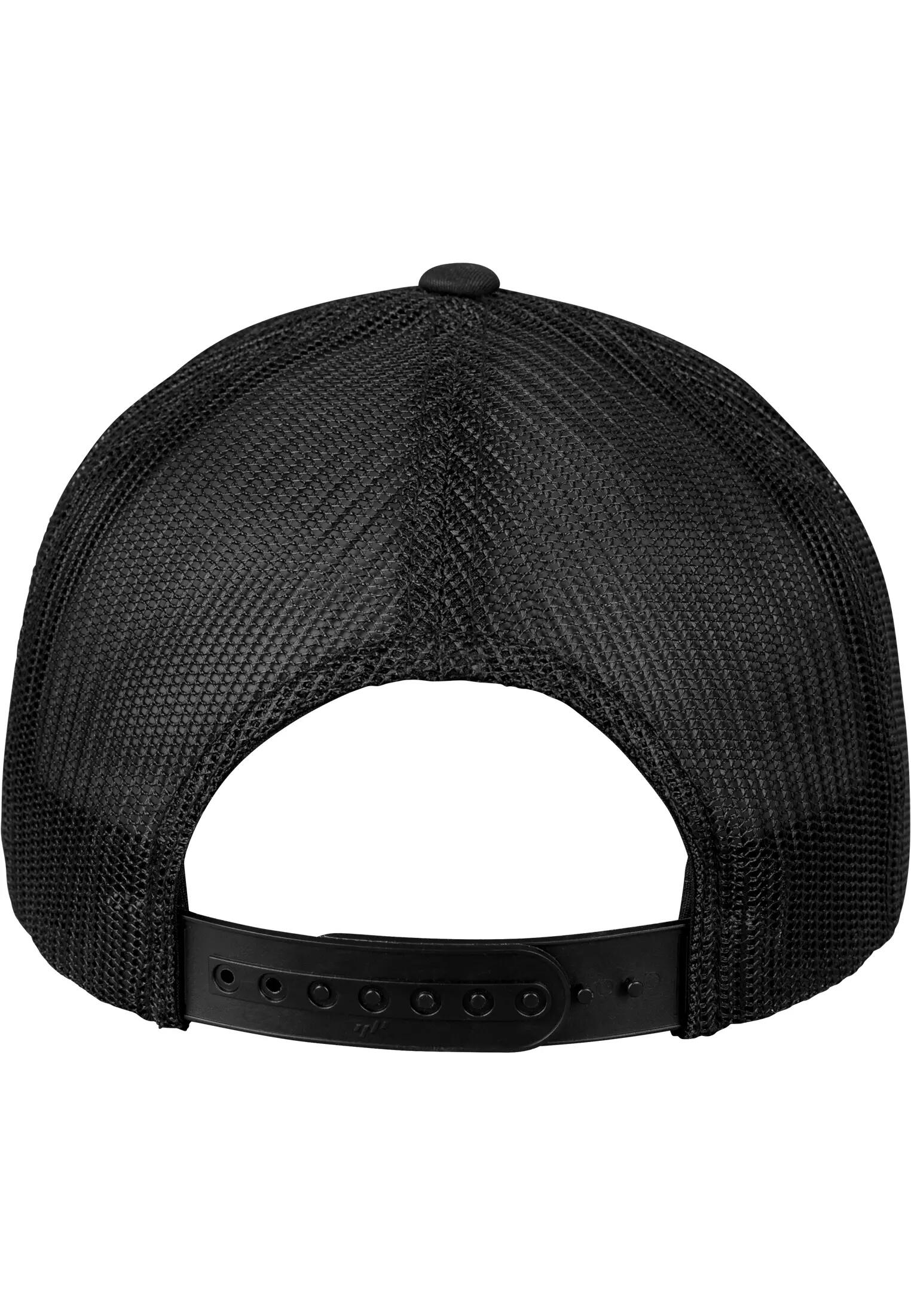 Casquette Retro Trucker Colored Front - BLACK / WHITE - One Size 3/3