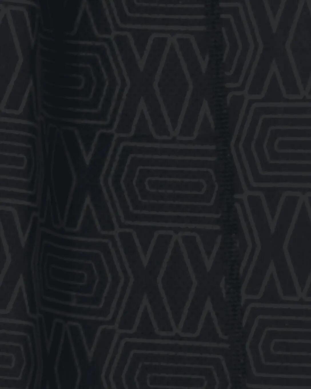 Collant Long Saxx Smooth Flex Light Compression Noir Homme 3/4