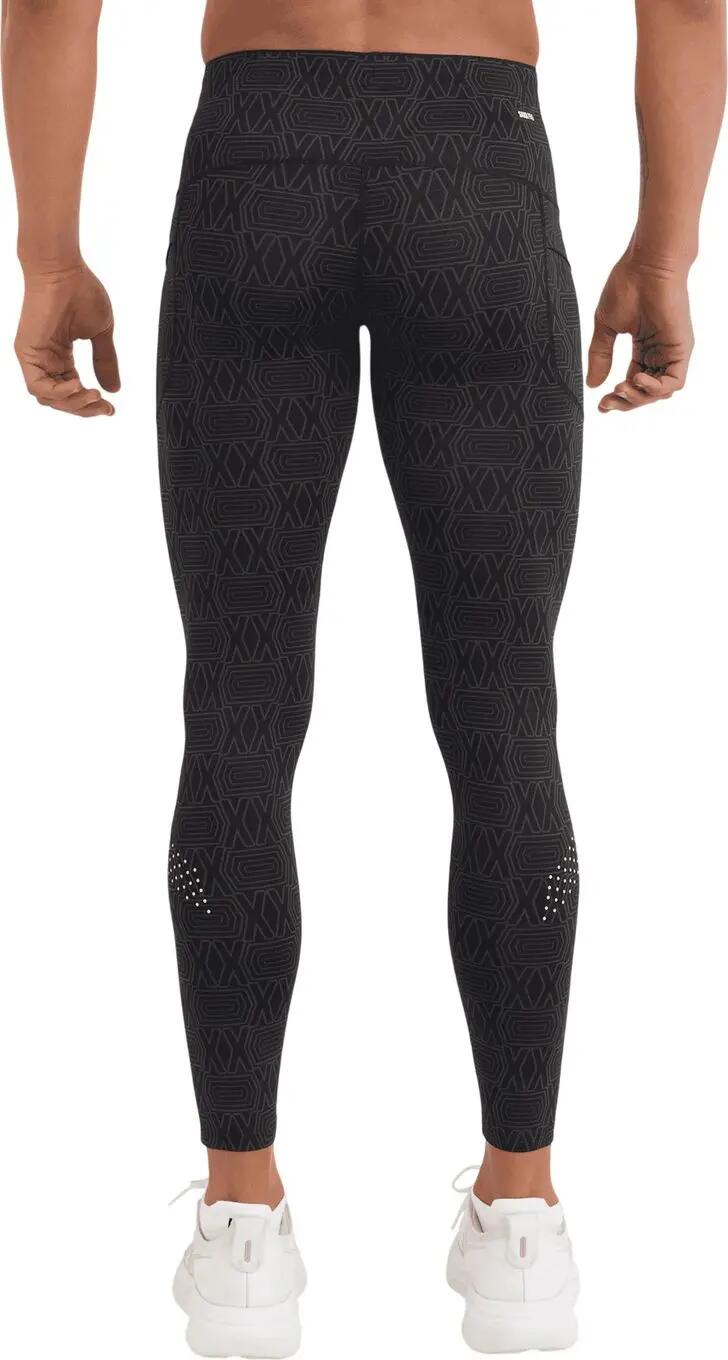 Collant Long Saxx Smooth Flex Light Compression Noir Homme 2/4