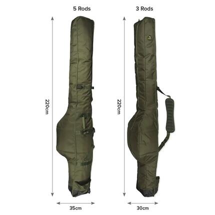 Housse Carp Spirit multi sleeves 160 x 35 cm