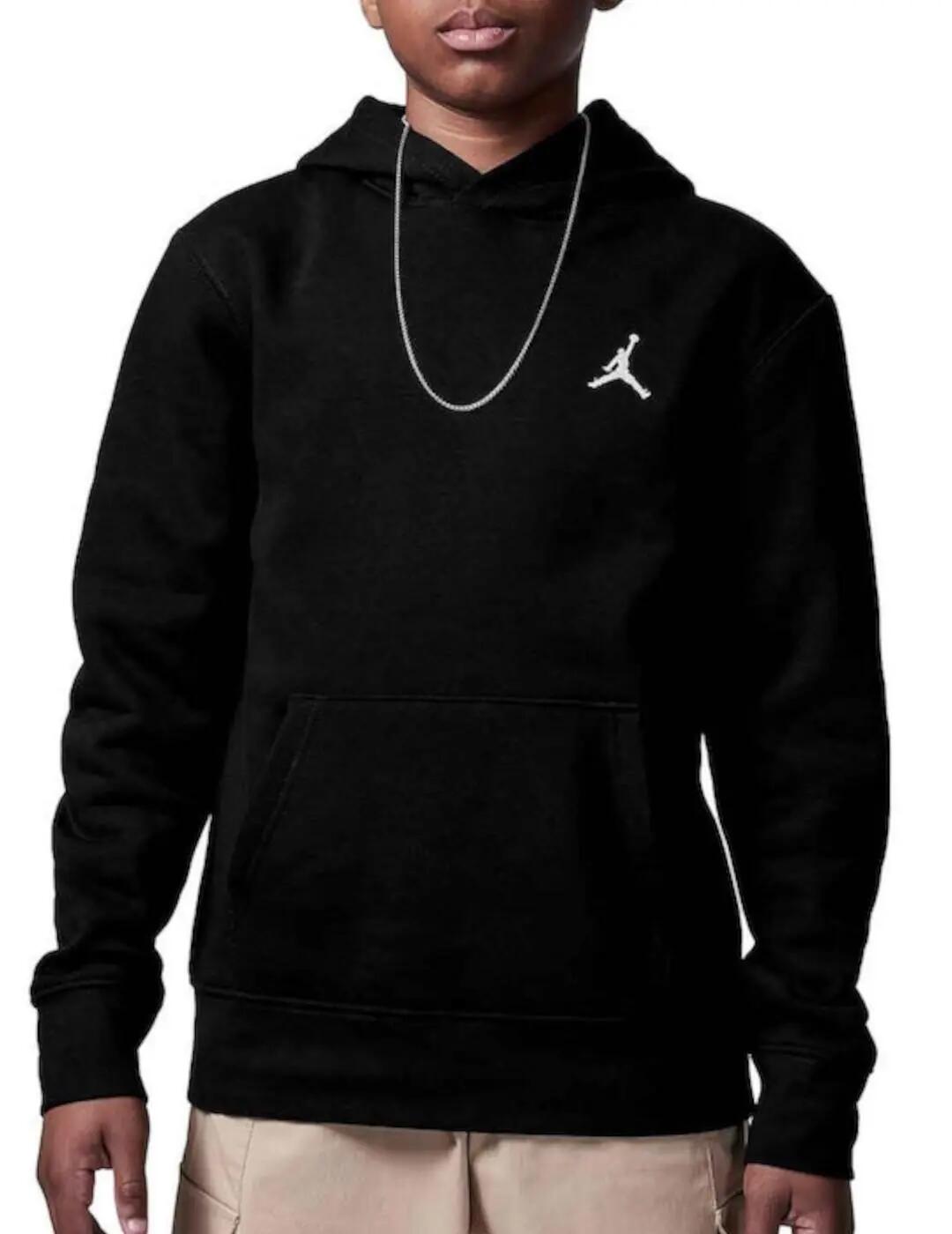 Maglia e felpa Jordan per bambini 95d232 Nero 3/4