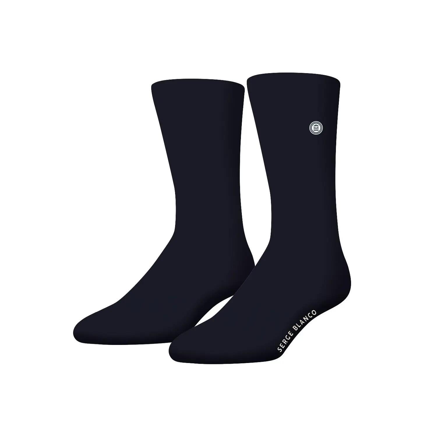 Lot de 6 paires de chaussettes de ville homme unies modèle B 2/5