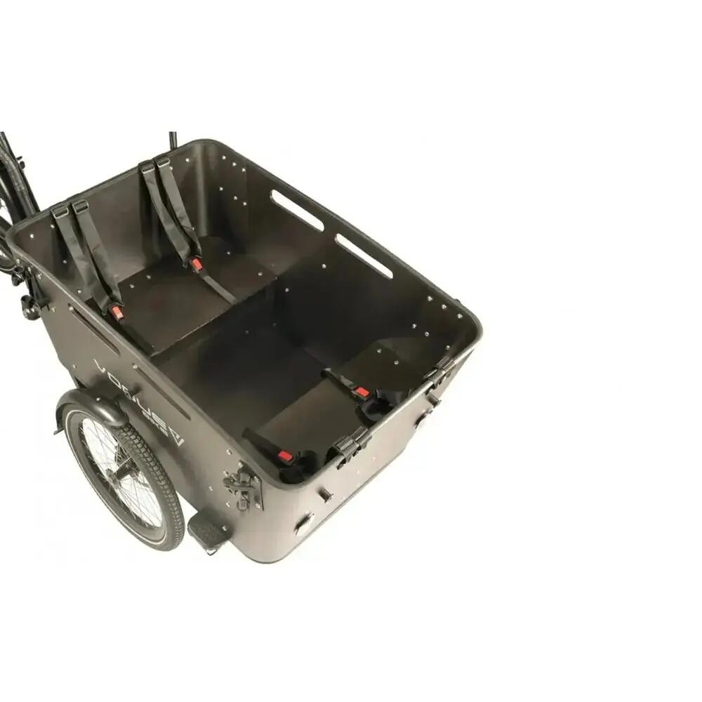 Carry 3 Bafang Max - Elektrische bakfiets - 20 inch - 250W - middenmotor - Zwart 2/3
