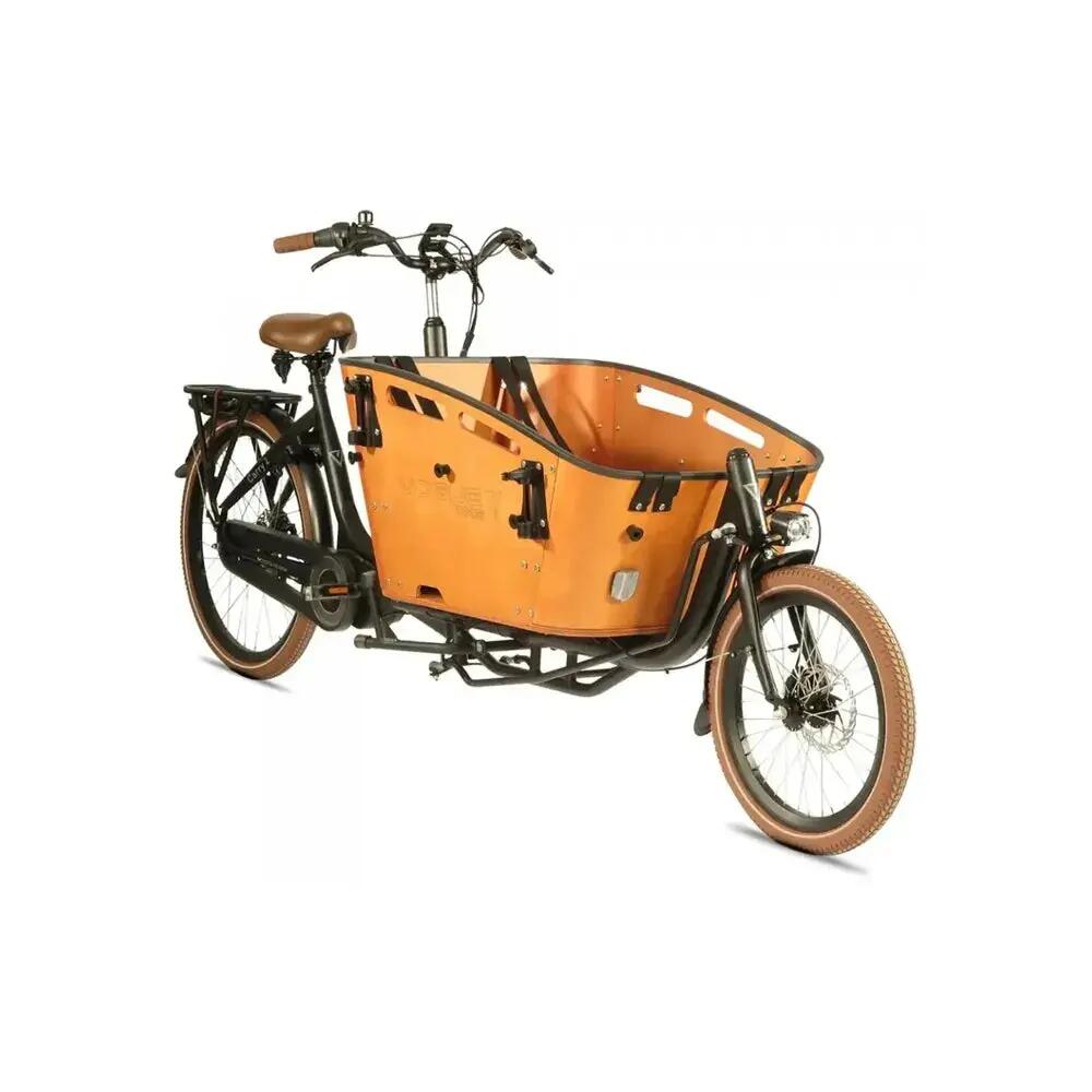 Carry 2 - Elektrische bakfiets - 250W - middenmotor - Zwart/bruin 5/5