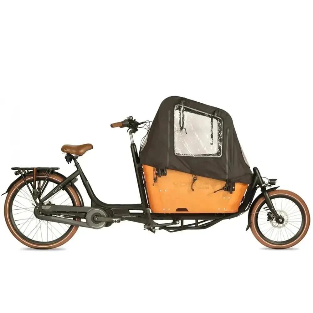 Carry 2 - Elektrische bakfiets - 250W - middenmotor - Zwart/bruin 2/5