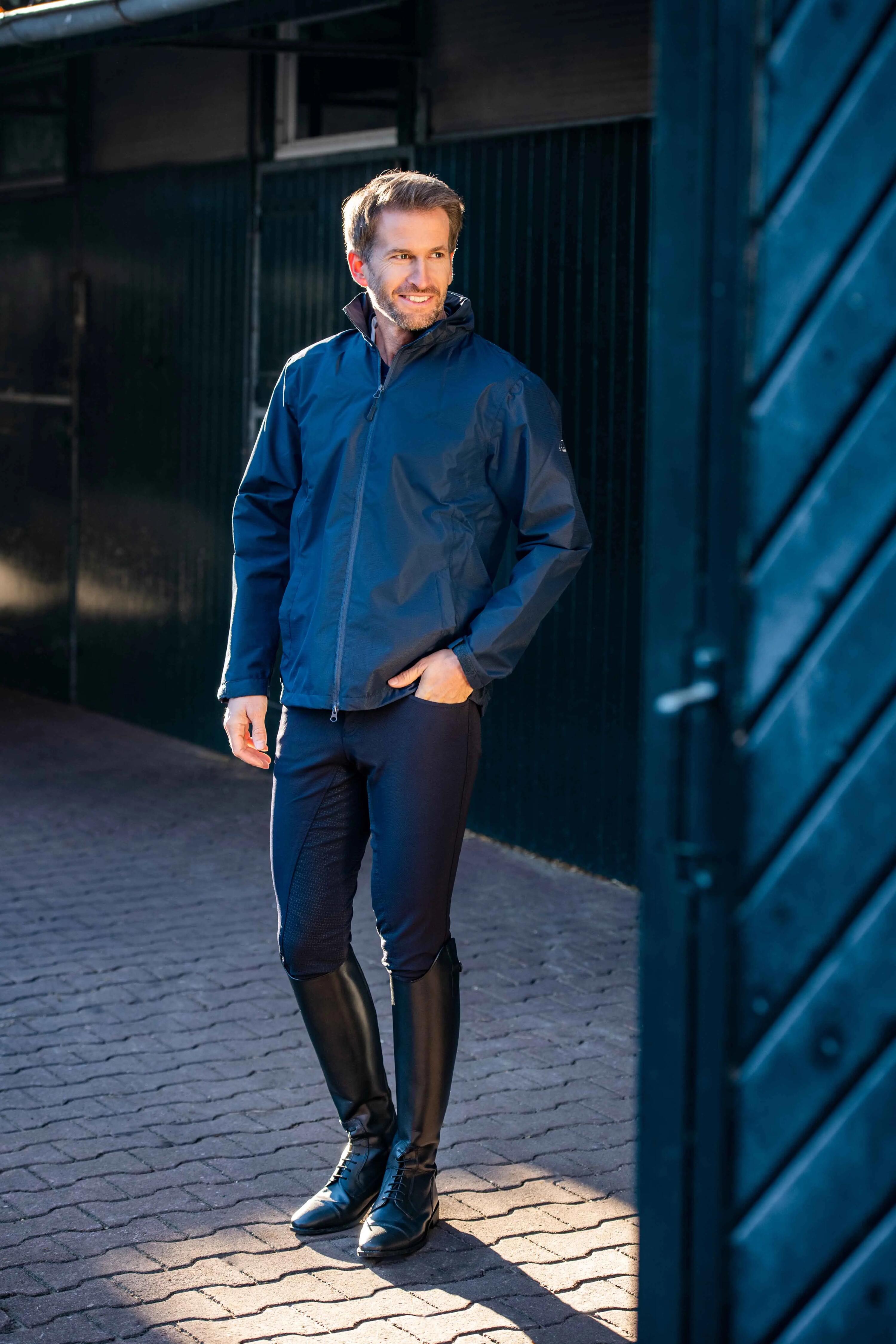 Pantalon équitation full grip HKM Sportive 5/5