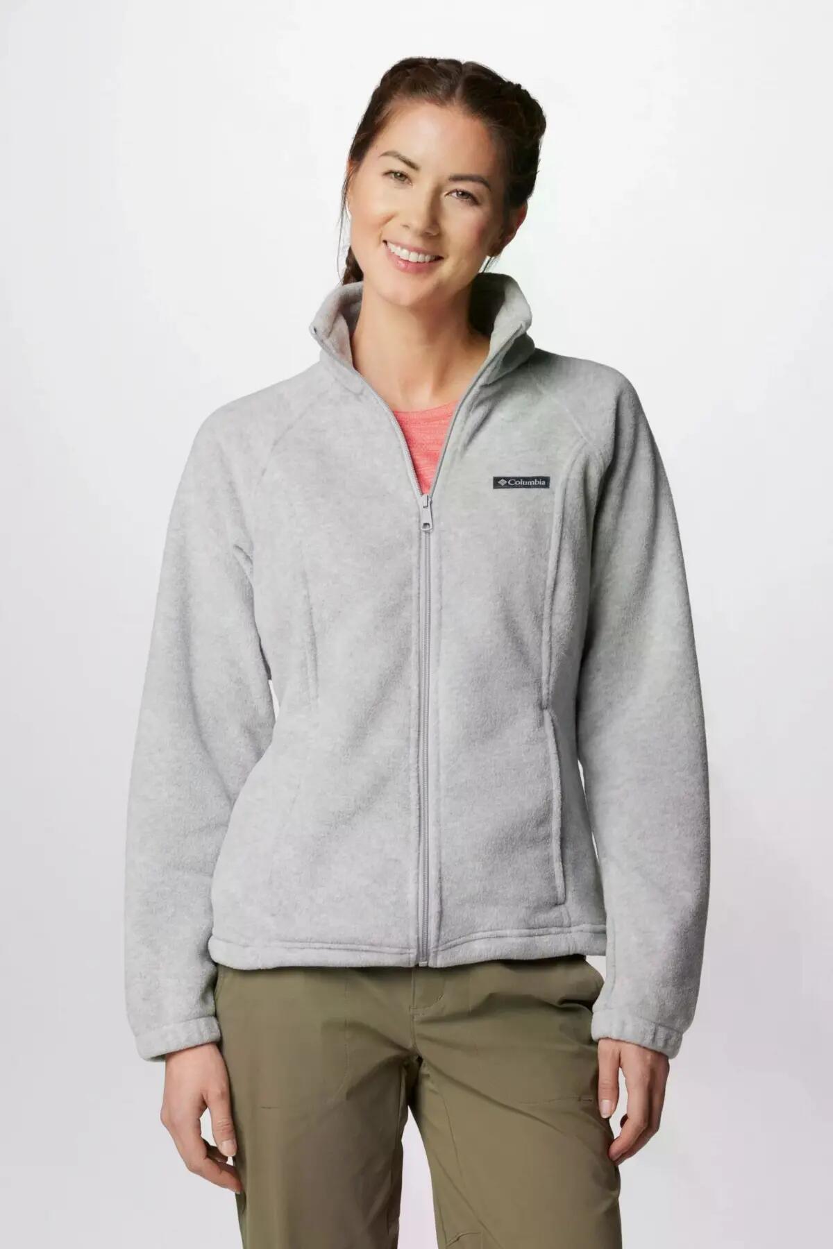 Bluza Columbia Benton Springs Full Zip Szary 5/5