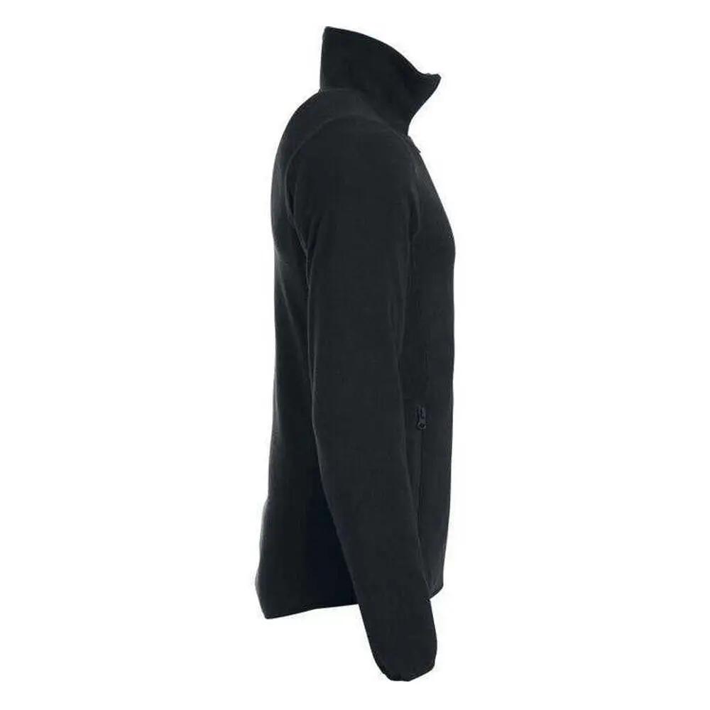 "Basic" Jacke für , Dickes Fleece Herren Schwarz 4/4