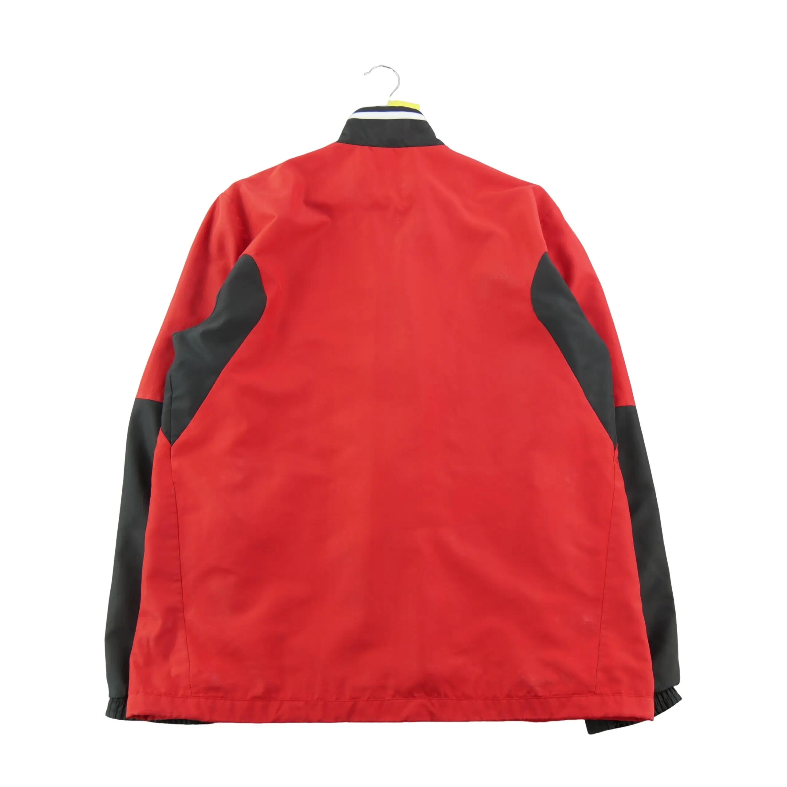 Seconde vie - Coupe-vent Homme Veste 3 bandes Rouge - Bon état 2/11