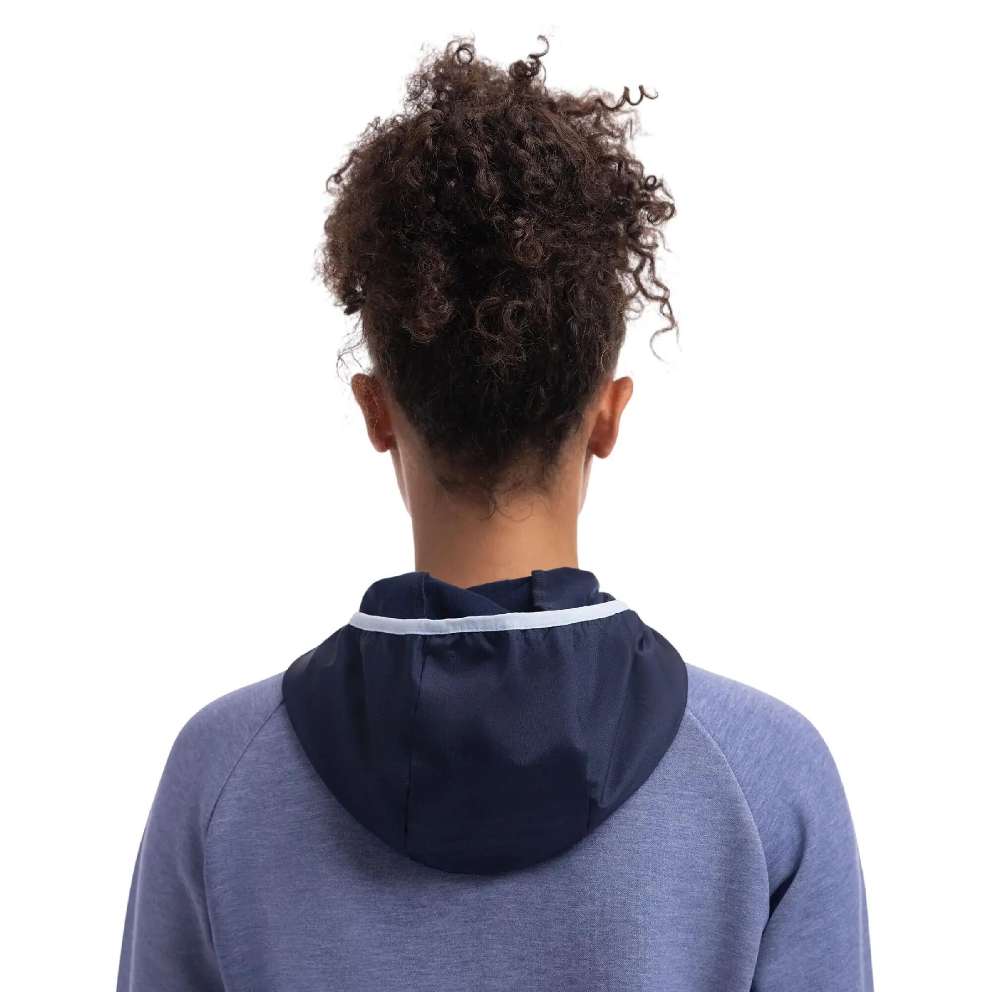Sophy Felpa Con Cappuccio E Zip Intera Active Donna Trespass Tonalità Indaco 6/7