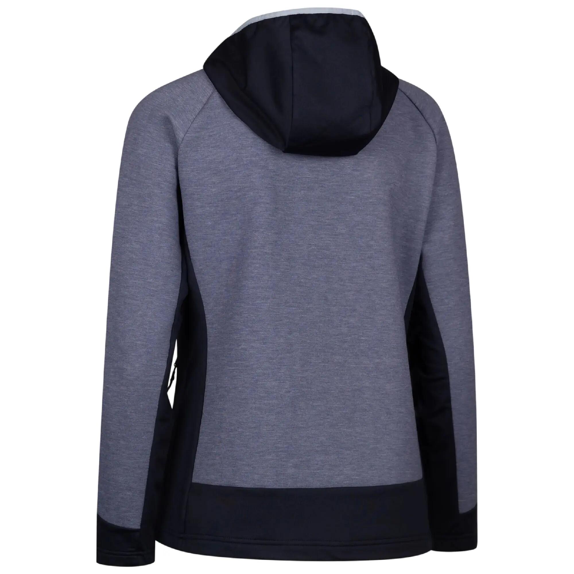 Sophy Felpa Con Cappuccio E Zip Intera Active Donna Trespass Tonalità Indaco 2/7