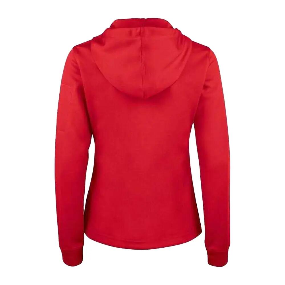 Veste À Capuche BASIC Femme (Rouge) 2/4