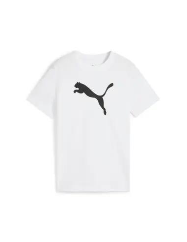 Puma T-shirt Ess Cat Logo Tee Bambino 2/4